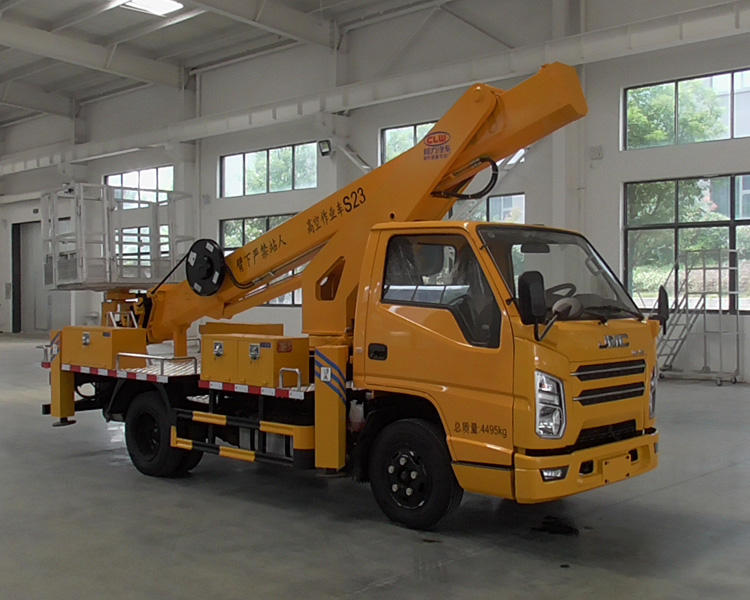 藍牌27米直臂伸縮式   高空作業車