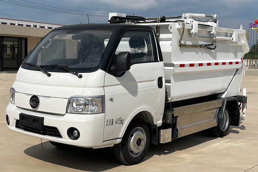 4.5t純電動(dòng)自卸式垃圾車